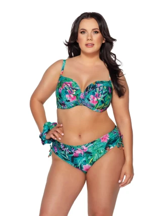 Vyrchní díl plavek SK 205 zelené s potiskem - Ava Vyrchní díl plavek SK 205 zelené s potiskem - Ava