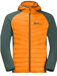 Jack Wolfskin pánská nepromokavá outdoorová bunda Routeburn Pro Hybrid M žlutá (1710511_3285)