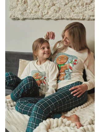 Pyžamo Cornette 671/347 Cookie long/r S-2XL dámské Pyžamo Cornette 671/347 Cookie long/r S-2XL dámské