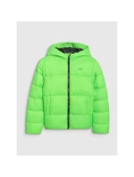 Chlapecká péřová bunda se syntetickou výplní 4F 4FJRAW25TDJAM0809-45N