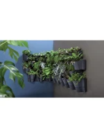 VERTIKÁLNÍ ZAHRADNÍ ZÁVĚSNÉ KVĚTINY ANTHRACITE dětské