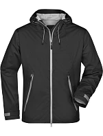 Daiber JN 1098 Pánská 3-vrstvá softshellová bunda 02.1098 black/silver