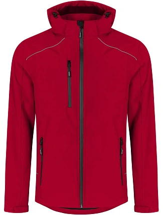 Promodoro 7850 Pánská 3-vrstvá softshellová bunda 40.7850 fire red Promodoro 7850 Pánská 3-vrstvá softshellová bunda 40.7850 fire red