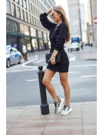 Kožené Sportovní Obuv Sneakers GOE GG2N3040 Stříbrné