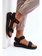 Dámské sandály Lee Cooper LCW-26-34-4423L Černé Dámské sandály Lee Cooper LCW-26-34-4423L Černé