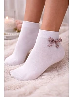 Dívčí ponožky s přiloženou mašlí Avai DR2612