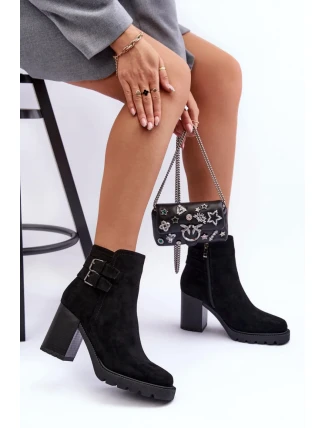 Boty na podpatku  model 185329 Step in style