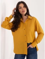 Košile LK KS 510109.70 tmavě žlutá