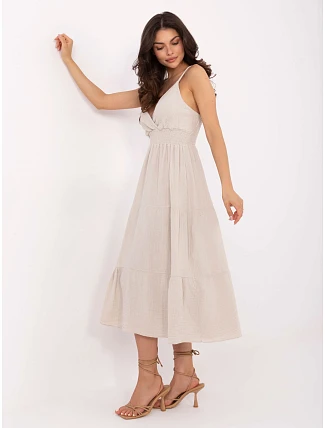 Šaty MI SK 62200.76 béžové