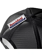 Beechfield B 645 5 panelová kšiltovka Vintage Trucker 53.0645 black/black