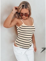 Pruhované body STRIP BACK beige FashionStreet RY2899