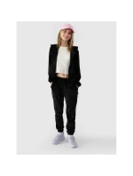 Dívčí velurová mikina s kapucí 4F Junior 4FJWAW24TSWSF1217-20S Dívčí velurová mikina s kapucí 4F Junior 4FJWAW24TSWSF1217-20S