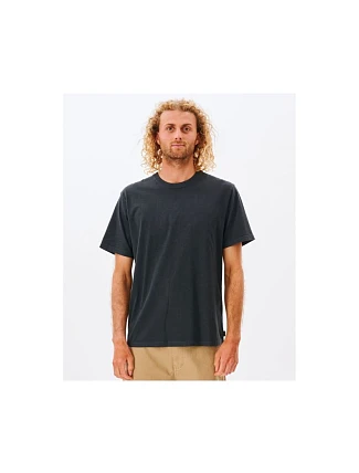 Tričko RIP CURL Plain Wash Tee, černé