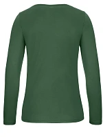 B&C #E150 LSL /women Dámské tričko s dlouhým rukávem 01.006T bottle green