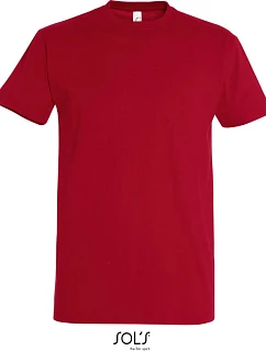 SOL'S Imperial Tričko z těžké bavlny 25.1500 tango red
