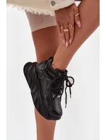 Dámské tenisky Přírodní kůže GOE SS2N4036 Černé Dámské tenisky Přírodní kůže GOE SS2N4036 Černé