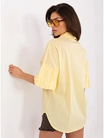 MI košile KS 3389A.90 světle žlutá