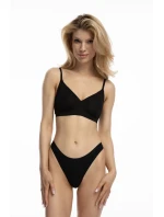 Jednoduchá košilová podprsenka Černá - Julimex