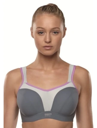 Sportovní podprsenka Panache 5021 30 D Šedáp