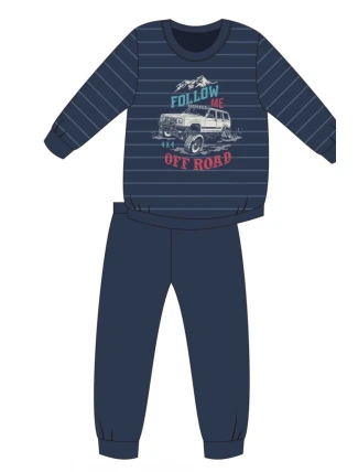 Chlapecké pyžamo 268/124 Young Follow me - CORNETTE Chlapecké pyžamo 268/124 Young Follow me - CORNETTE
