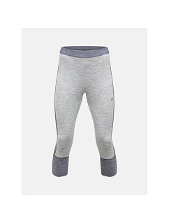 Teplé kalhoty PEAK PERFORMANCE Magic 3/4 Short Johns Wool-blend Baselayer Women, šedé