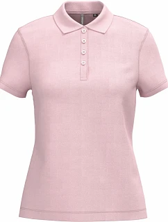 Kariban K 255 Dámské piqué polo 20.K255 pale pink