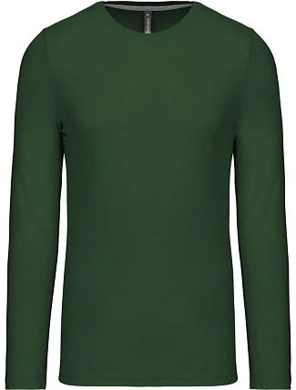 Kariban K 359 Pánské tričko s dlouhým rukávem 20.K359 forest green