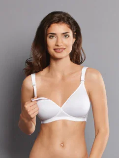 Miss Anita podprsenka na kojení košíčky se spacer-výztuží 5070 white - Anita Maternity