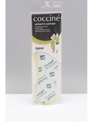 Coccine Antibacterial Insoles Sanitised Antiseptic