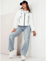 Dámská přechodová bunda FERTI bílá FashionStreet TY4303 Dámská přechodová bunda FERTI bílá FashionStreet TY4303