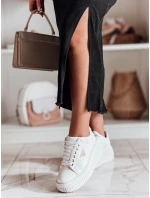 Midi džínová sukně s rozparkem MIDILEXU modrá FashionStreet CY0488