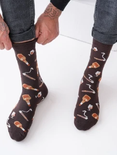 Milena Avangard Ponožky 0125-105 Whisky I Cigar 39-46