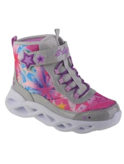 Skechers Twisty Brights - Sweet Starz 302690L-SMLT Silver 31