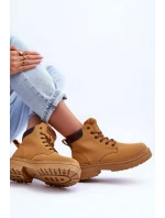 Dámské zimní botky hnědé Corbin