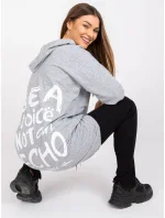 Dámská mikina-DHJ-BL-20136.37-šedá