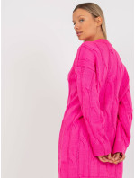 Dámský svetr LC SW 0297  fluo růžový
