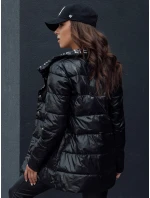 Dámská prošívaná přechodová bunda MINTY DATE černá FashionStreet TY4508