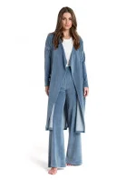 Dámský sametový župan LA087 - Lalupa Dámský sametový župan LA087 - Lalupa