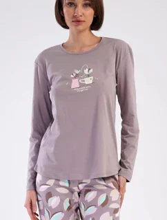 Dámské pyžamo dlouhé Klárka