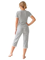 Pyžamo Donna Megi s 3/4 rukávy, velikosti S–XL