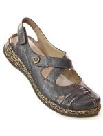 Rieker W 46377-14 Pohodlné sandály na suchý zip