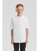 Fruit of the Loom Kids 65/35 Polo Dětské piqué polo 16.3417 burgundy Fruit of the Loom Kids 65/35 Polo Dětské piqué polo 16.3417 burgundy