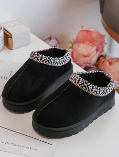 Dětské Nastavitelné Boty Oceněné Černé Olivane