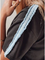 Dámská tepláková souprava oversize SPORT LIKE černá FashionStreet AY1146