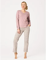Pyžamo Key LNS 511 B26 dlouhé rukávy, velikost 2XL–3XL