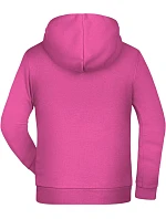 Daiber JN 796K Dětská mikina s kapucí 02.796K pink Daiber JN 796K Dětská mikina s kapucí 02.796K pink