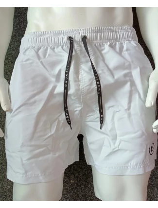 Pánské plavky 12225 2001 bílé - Bugatti Pánské plavky 12225 2001 bílé - Bugatti