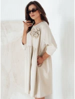 Béžové šaty NALERA FashionStreet EY2460 Béžové šaty NALERA FashionStreet EY2460