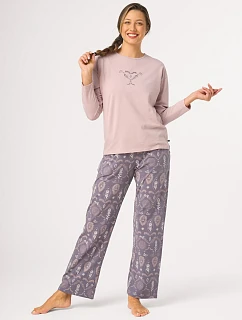 Pyžamo Key LNS 924 B26 dlouhé rukávy, velikosti S–XL