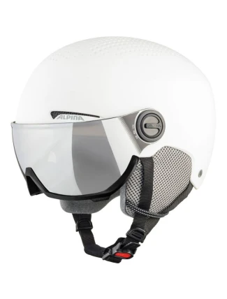 Lyžařská přilba ALPINA ARBER VISOR Q-LITE WHITE 54-58